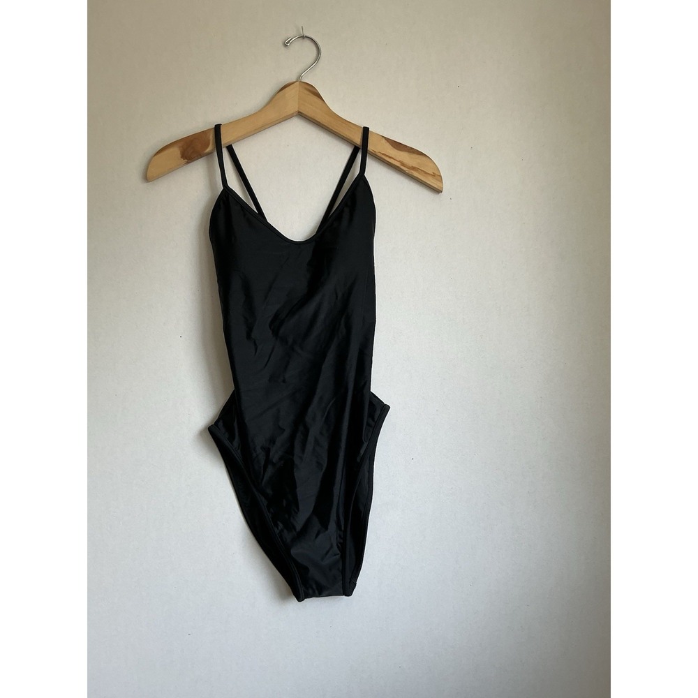 MARINA WEST, WOMEN'S XLARGE‎ BLACK BACKLESS ONE PIECE SWIMSUIT, NEW